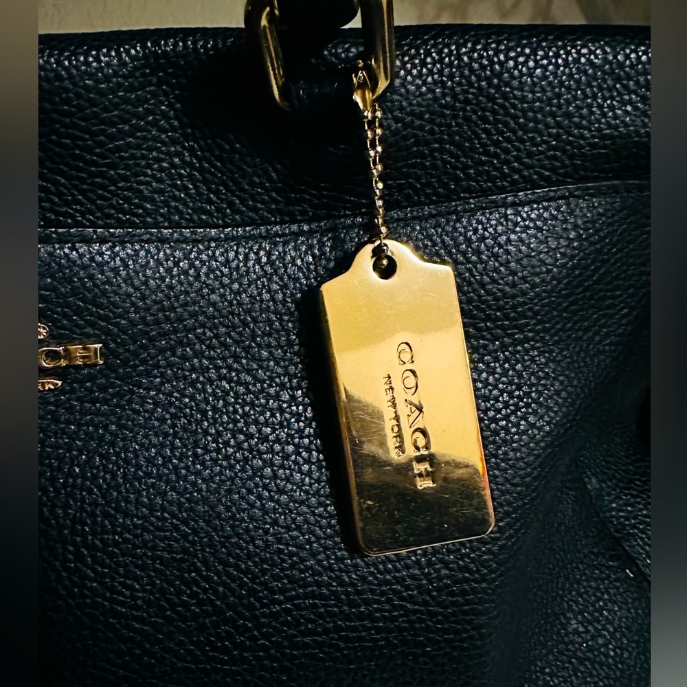 Coach Fulton Satchel Pebble leather